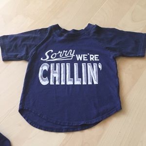 2 high-end graphic toddler tees - 2 Tiny Whales